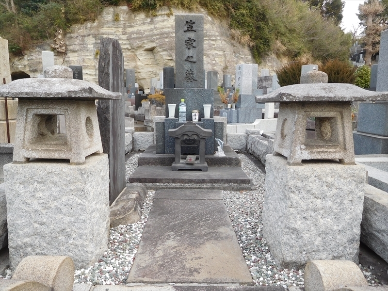 笠智衆の墓_R.JPG